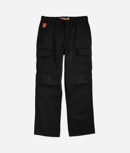 Empyre Loose Fit Black Cargo Skate Pants