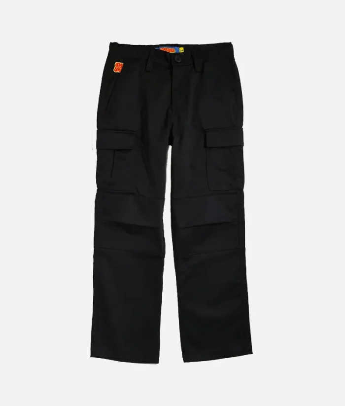 Empyre Loose Fit Black Cargo Skate Pants