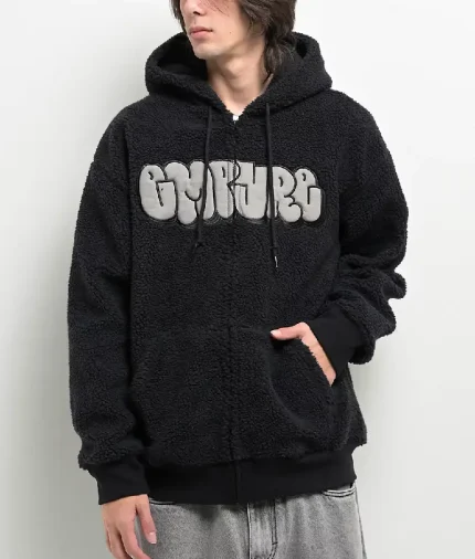 Empyre Sherpa Black Hoodie