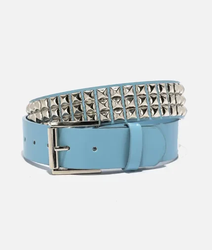 Empyre Studded Light Blue Belt